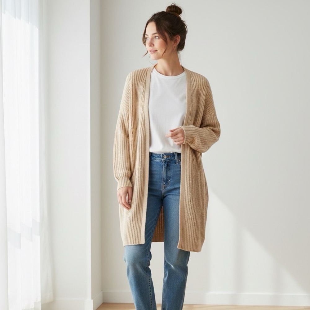 Cozy Tan Women's Sweater